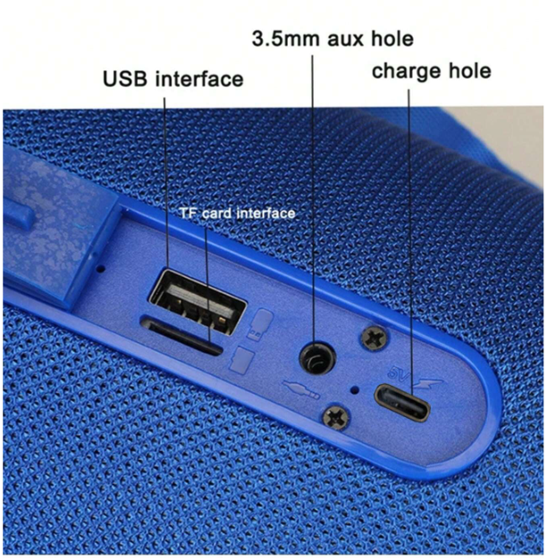 Altoparlante portatile Bluetooth T&G da 10 W