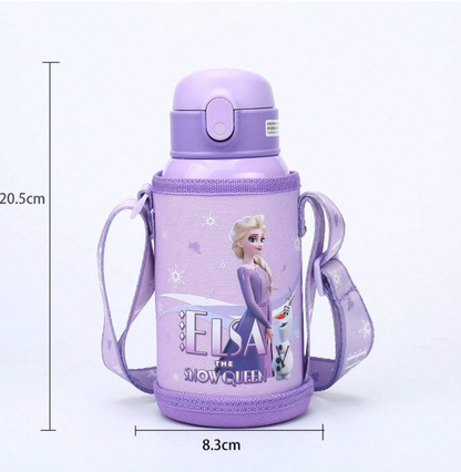 Disney 1 pezzo Tazza termica in acciaio inossidabile ufficialmente concessa in licenza Disney Frozen Elsa