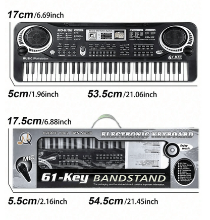 Pianoforte digitale da 37/61 tasti per adolescenti