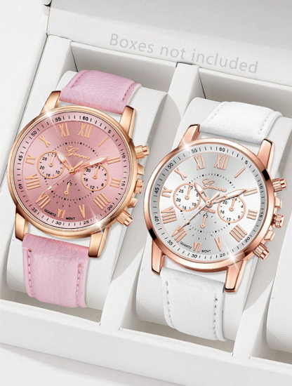 orologi da donna rosa e bianco